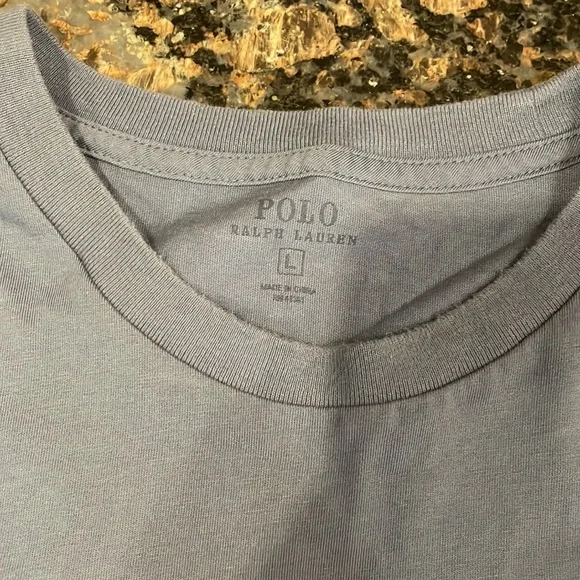 NWOT Polo by Ralph Lauren Crew neck cotton classic pocket tee - Picture 4 of 5